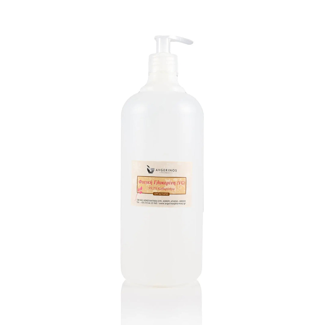 Vegetable glycerin (VG), 99.8% purity