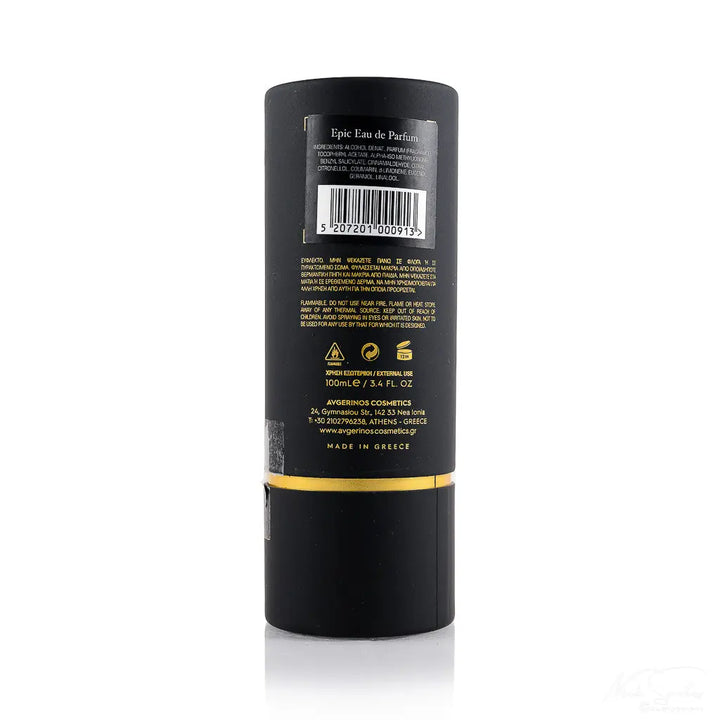 Καλλυντική κολόνια Eau de Parfum με αρωμα Epic της Avgerinos Cosmetics στο eshop του Φαρμακείου Avgerinos Pharmacy