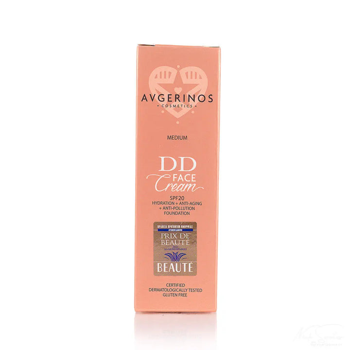 Καλλυντική DD Κρέμα Προσώπου Foundation με spf χρώμα της Avgerinos Cosmetics στο eshop του Φαρμακείου Avgerinos Pharmacy