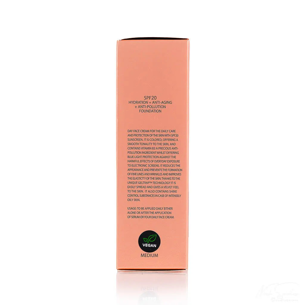 Καλλυντική DD Κρέμα Προσώπου Foundation με spf χρώμα της Avgerinos Cosmetics στο eshop του Φαρμακείου Avgerinos Pharmacy