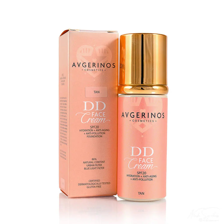 Καλλυντική DD Κρέμα Προσώπου Foundation με spf χρώμα της Avgerinos Cosmetics στο eshop του Φαρμακείου Avgerinos Pharmacy