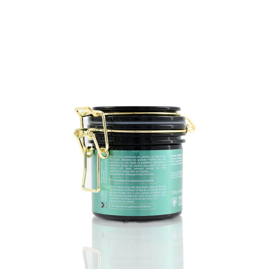 Καλλυντικό Scrub για peeling Σώματος Avra της Avgerinos Cosmetics στο eshop του Φαρμακείου Avgerinos Pharmacy