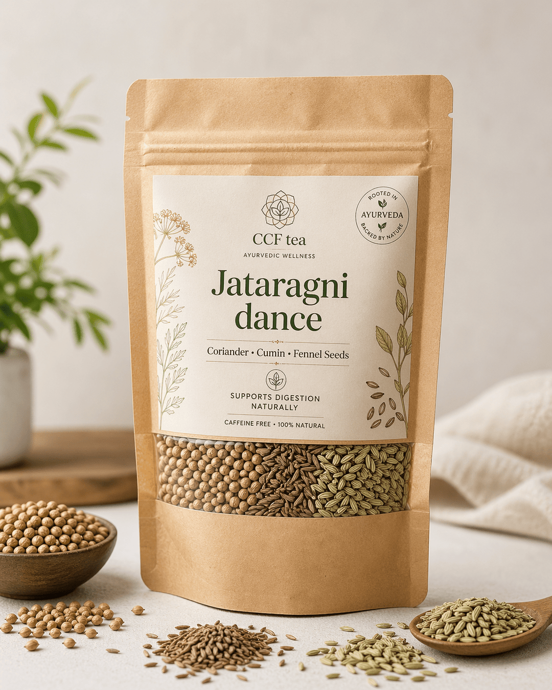 Αγιουρβεδικό τσάι - CCF tea - Jataragni dance - Avgerinos Pharmacy