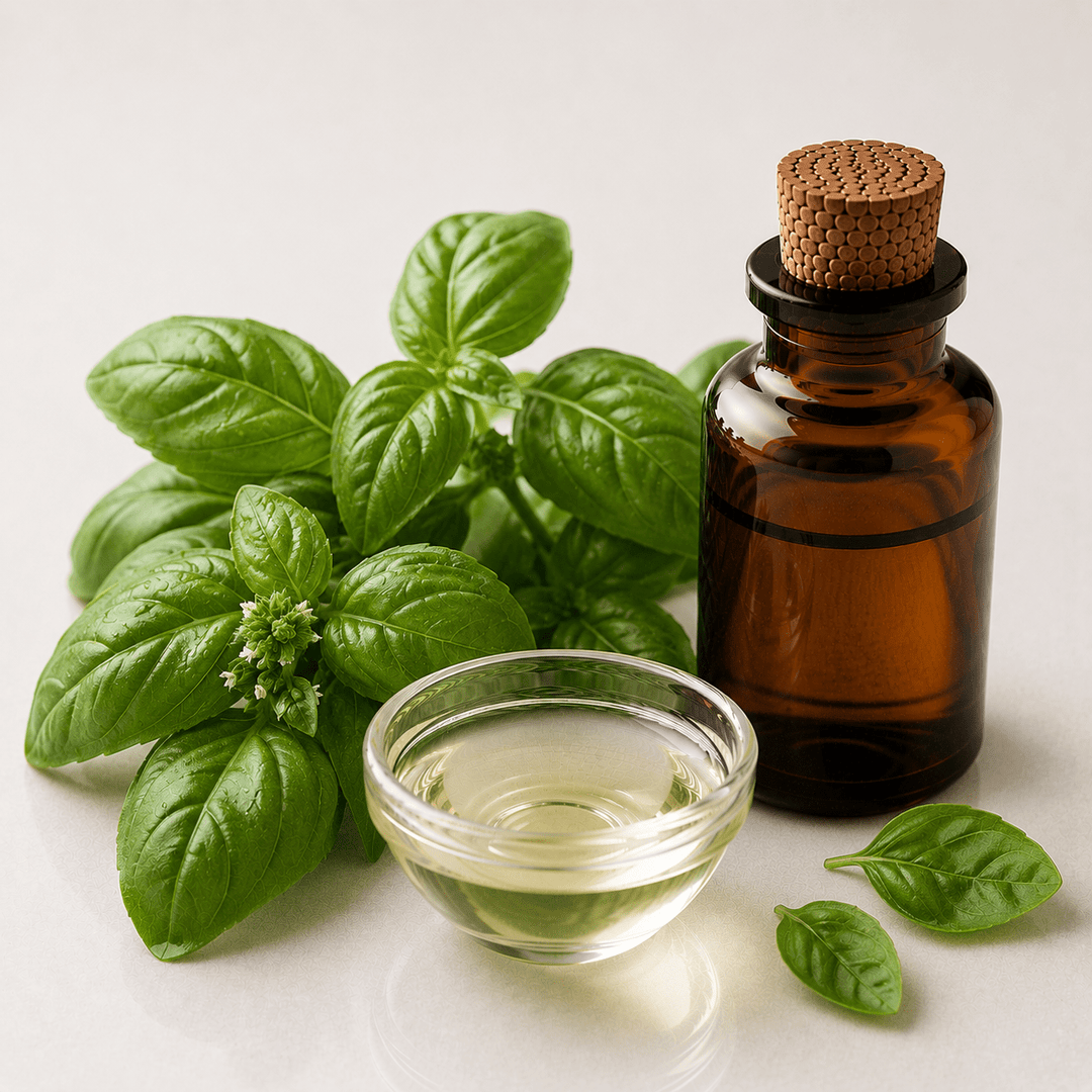 Αιθέριο έλαιο Βασιλικός (Basil), φαρμακευτικής &amp; καλλυντικής χρήσης - Avgerinos Pharmacy