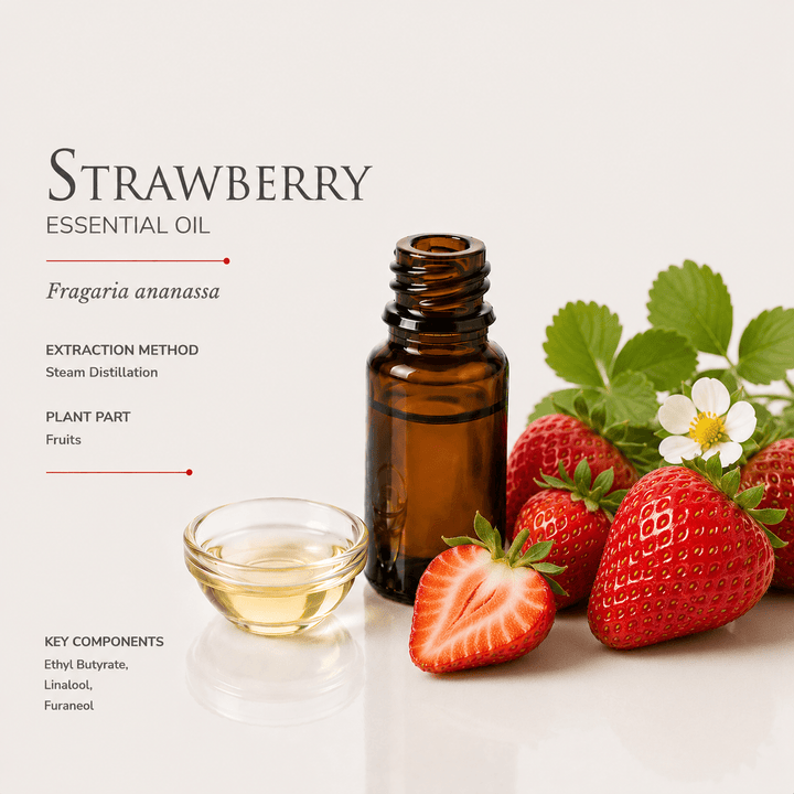 Αιθέριο έλαιο Φράουλα (Strawberry), για ζαχαροπλαστική και καλλυντική χρήση - Avgerinos Pharmacy