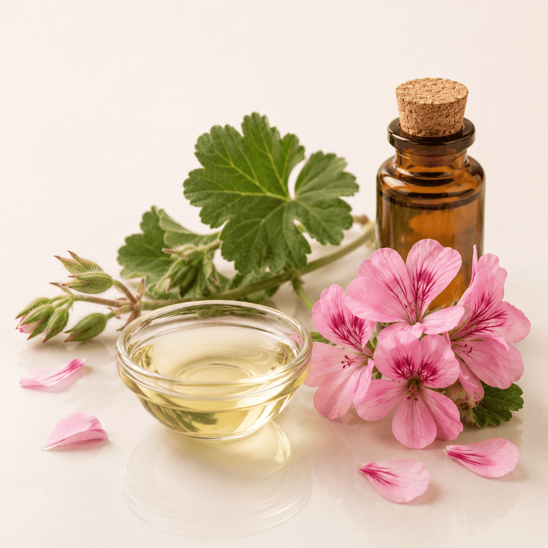 Αιθέριο έλαιο Γεράνι (Geranium), φαρμακευτικής &amp; καλλυντικής χρήσης - Avgerinos Pharmacy
