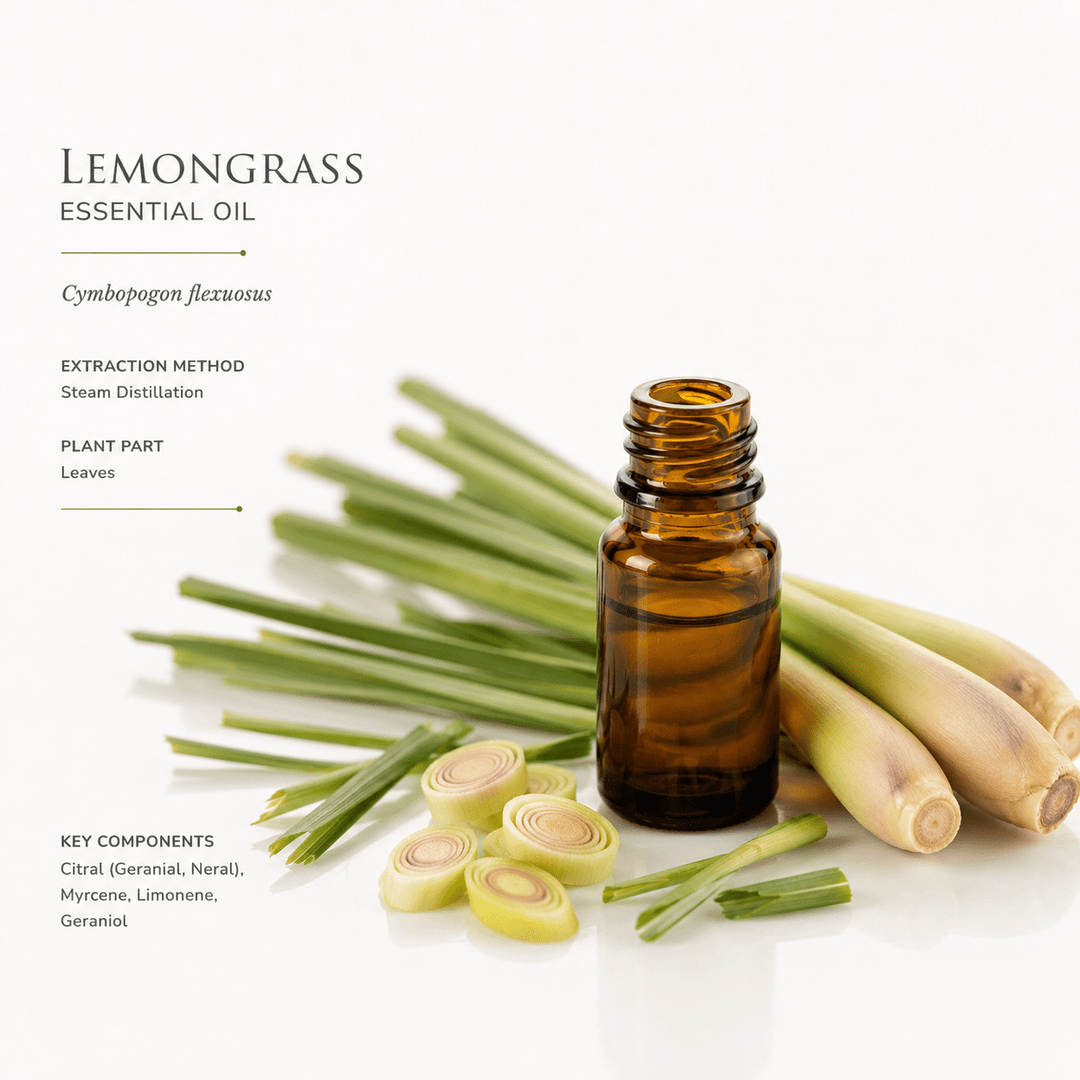 Αιθέριο έλαιο Λεμονόχορτου (Lemongrass), φαρμακευτικής &amp; καλλυντικής χρήσης - Avgerinos Pharmacy