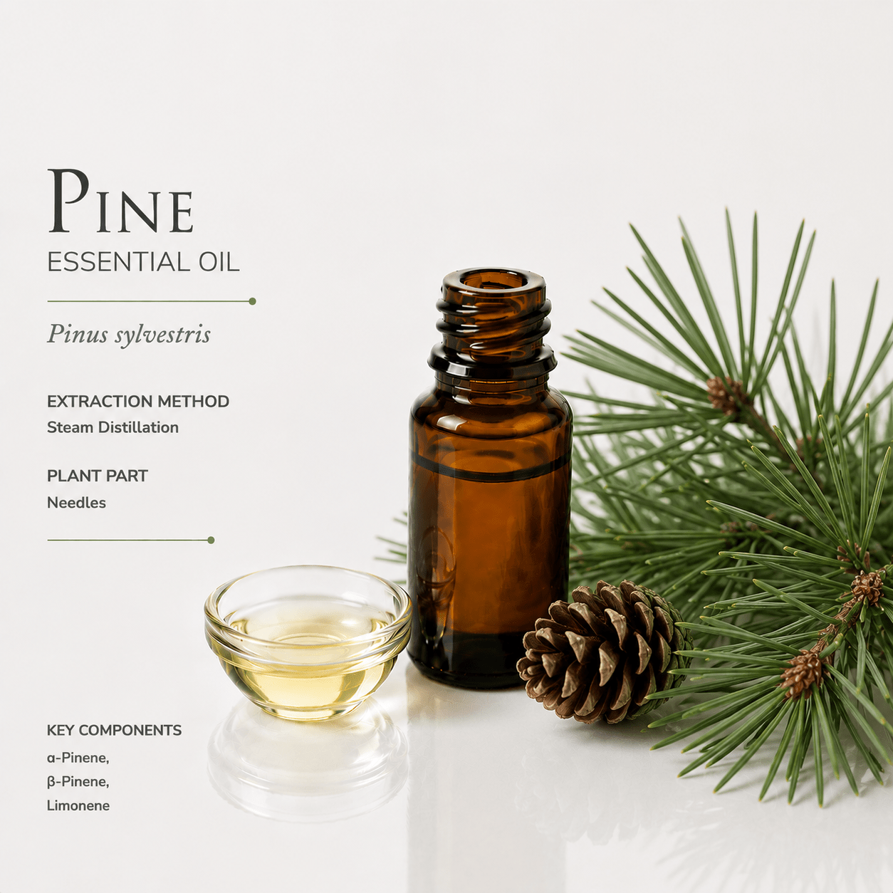Αιθέριο έλαιο Πεύκο (Pine), φαρμακευτικής & καλλυντικής χρήσης - Avgerinos Pharmacy
