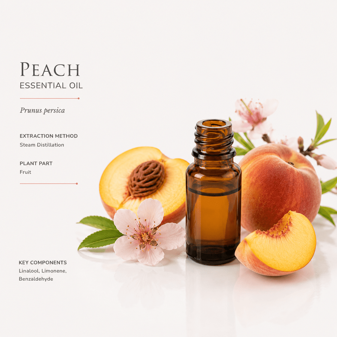 Αιθέριο έλαιο Ροδάκινο (Peach), φαρμακευτικής &amp; καλλυντικής χρήσης - Avgerinos Pharmacy