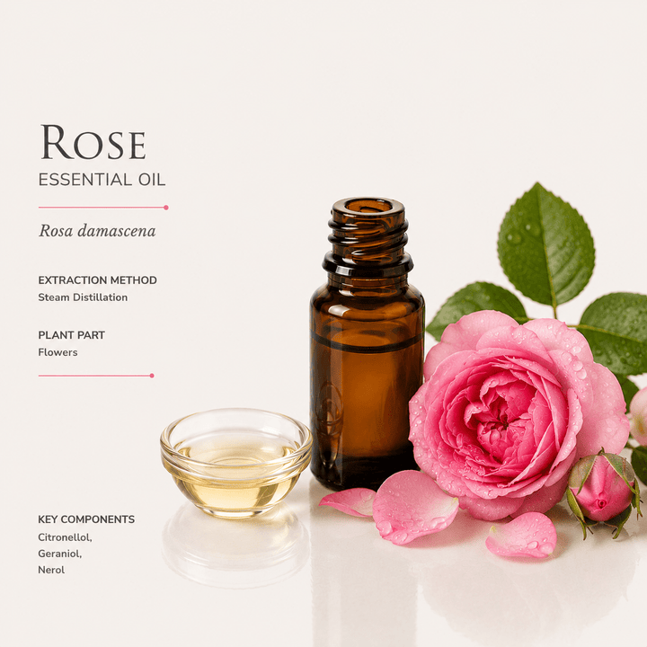 Αιθέριο έλαιο Τριαντάφυλλο (Rose), φαρμακευτικής &amp; καλλυντικής χρήσης - Avgerinos Pharmacy