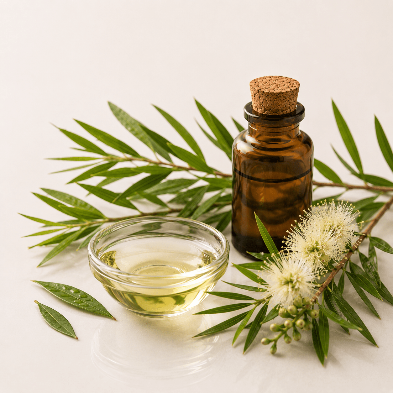 Αιθέριο έλαιο Τσαγιόδεντρο (Tea Tree), φαρμακευτικής & καλλυντικής χρήσης - Avgerinos Pharmacy