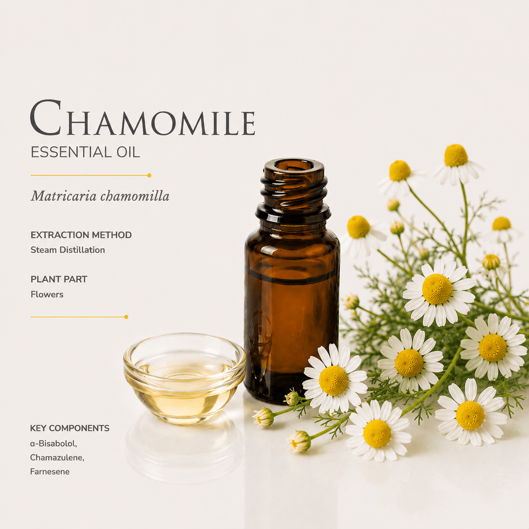 Αιθέριο έλαιο Χαμομήλι (Chamomile), φαρμακευτικής &amp; καλλυντικής χρήσης - Avgerinos Pharmacy