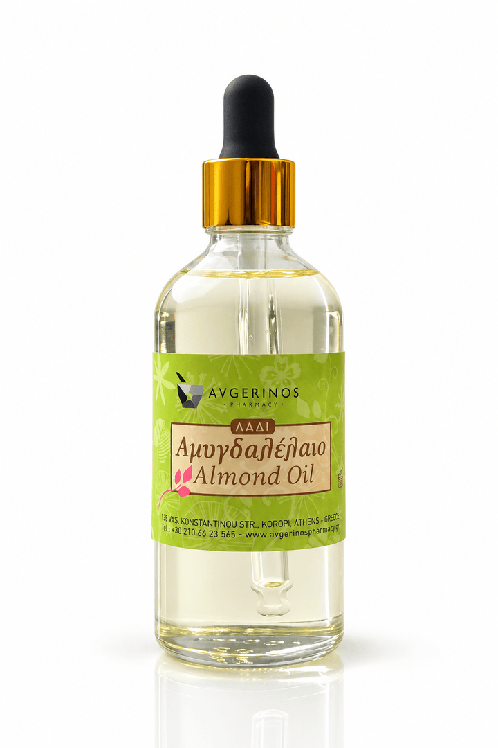 Φυτικό Έλαιο Αμυγδαλου Φαρμακευτικό (Almond Oil Cosmetics Grade) - Avgerinos Pharmacy