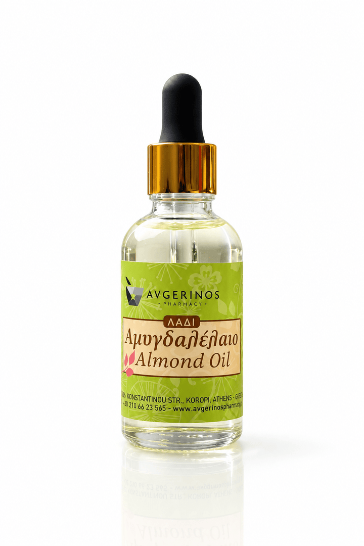 Φυτικό Έλαιο Αμυγδαλου Φαρμακευτικό (Almond Oil Cosmetics Grade) - Avgerinos Pharmacy