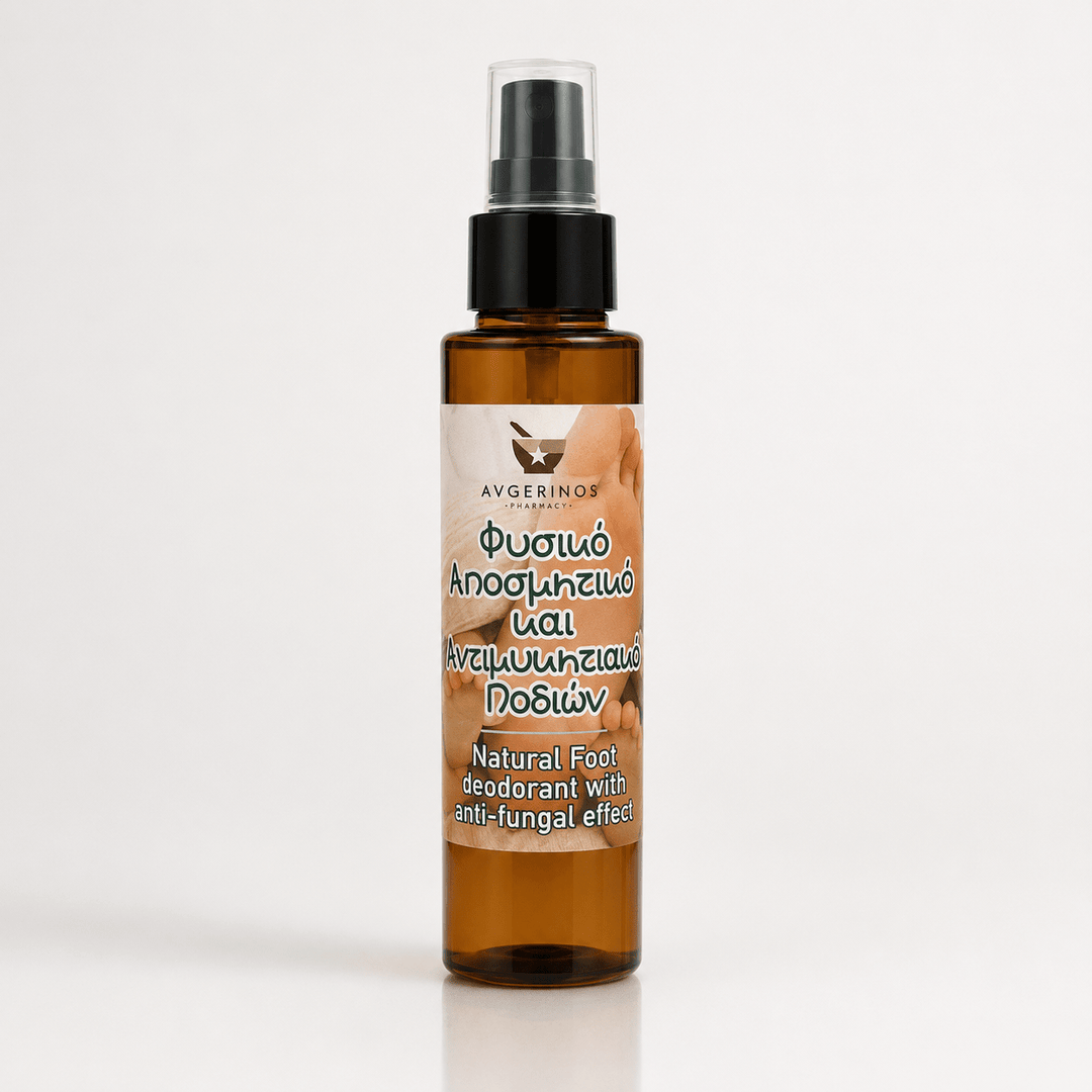 Foot Deo, Φυσικό Αποσμητικό &amp; Αντιμυκητιακό Spray Ποδιών, 100ml - Avgerinos Pharmacy