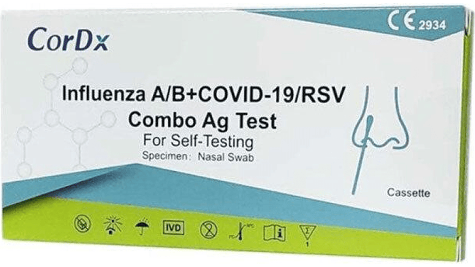 Rapid Test Γριπης Α+Β (+COVID - 19) 3 σε 1 - Διαγνωστικό Τεστ Covid - Γριπης A/B - Avgerinos Pharmacy
