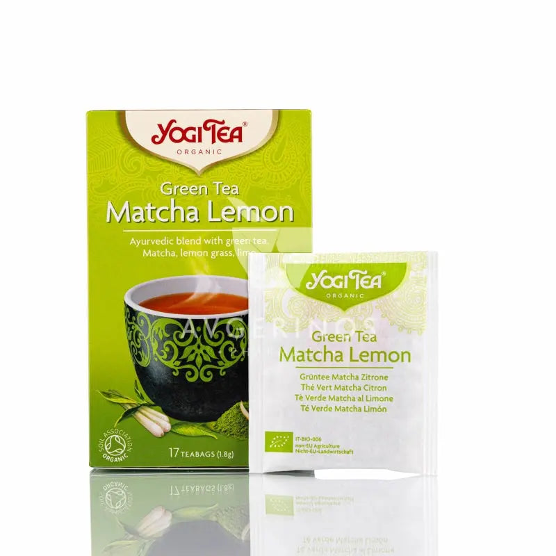 Τσάι με Μάτσα και Λεμόνι από την Yogi Tea στο eshop του Avgerinos Pharmacy