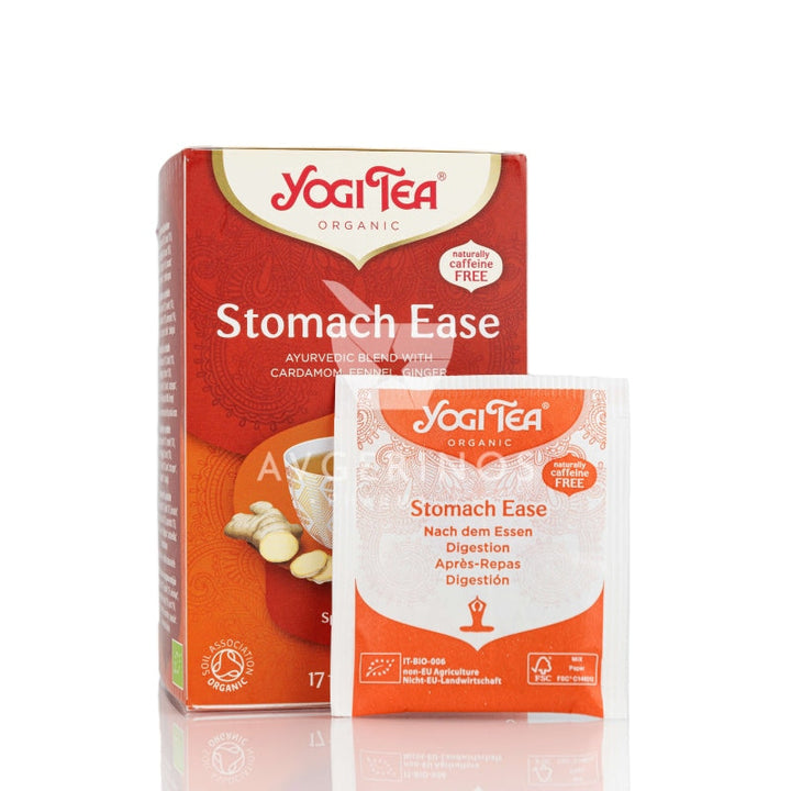 Τσάι Stomach ease από την Yogi Tea στο eshop του Avgerinos Pharmacy