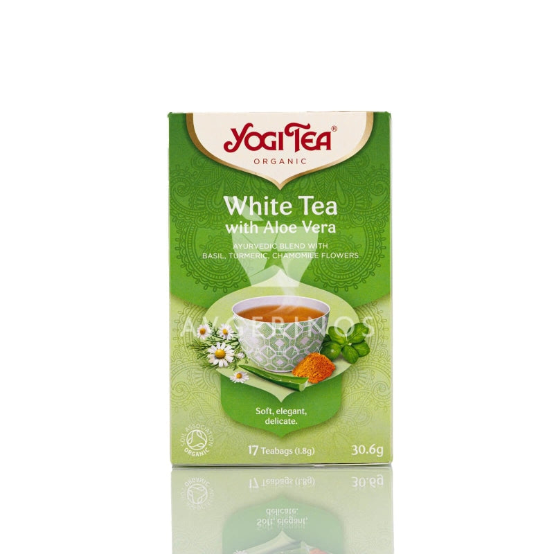 Λευκό Τσάι με Αλόη από την Yogi Tea στο eshop του Avgerinos Pharmacy