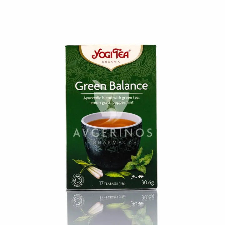 Τσάι Green Balance από την Yogi Tea στο eshop του Avgerinos Pharmacy 