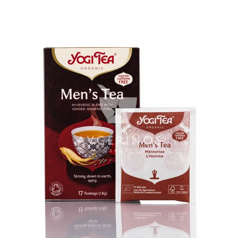 Τσάι με Βότανα και Μπαχαρικά για τον Άνδρα από την Yogi Tea στο eshop του Avgerinos Pharmacy