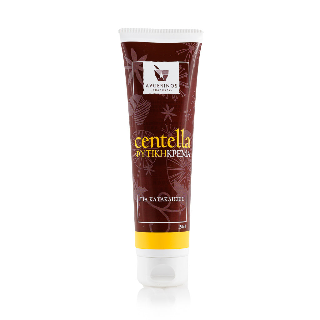 Σωληνάριο με φυτική θεραπευτική κρέμα Centella από το εργαστήριο του φαρμακείου Αυγερινός