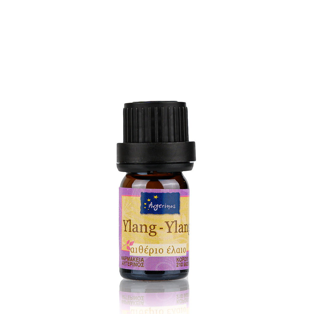 Μπουκαλάκι με Αιθέριο Έλαιο Ylang - Ylang απο το εργαστήριο αρωματοθεραπείας του Φαρμακείου Avgerinos Pharmacy