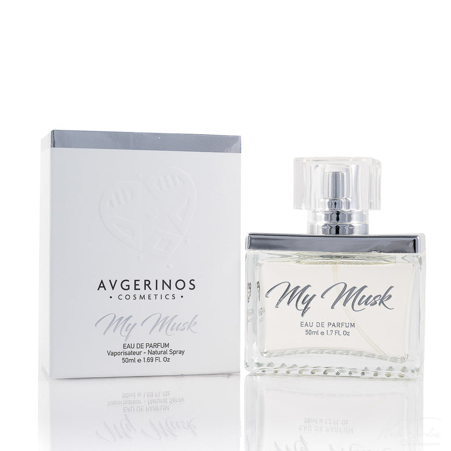 Καλλυντική κολόνια Eau de Parfum με αρωμα My Musk της Avgerinos Cosmetics στο eshop του Φαρμακείου Avgerinos Pharmacy