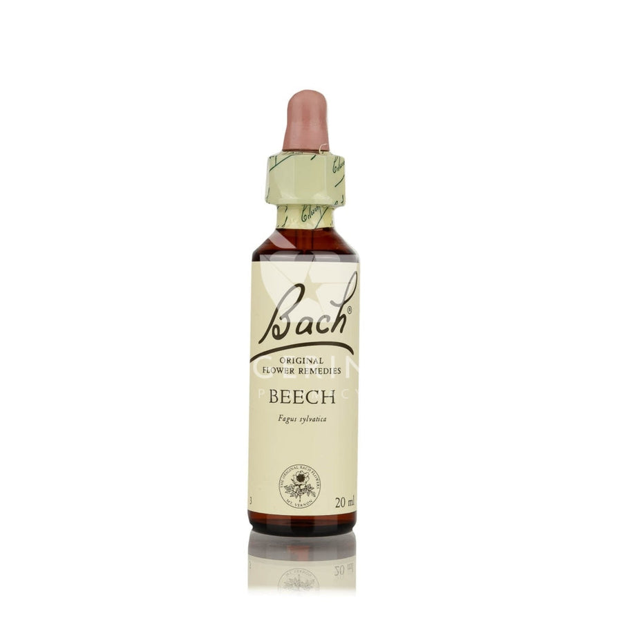 Ανθοΐαμα Γεμμοθεραπείας Bach Beech για αρνητική στάση ζωής, συμπληρωμα διατροφής σε σταγόνες απο το Φαρμακείο Avgerinos