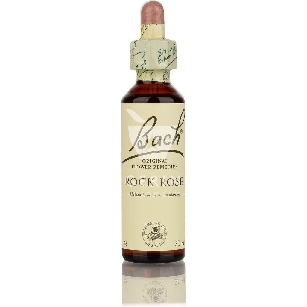 Aνθοΐαμα Bach Rοck Rose, για απροσδιόριστο φόβο και πανικό, συμπλήρωμα διατροφής σε σταγόνες απο το Φαρμακείο Avgerinos