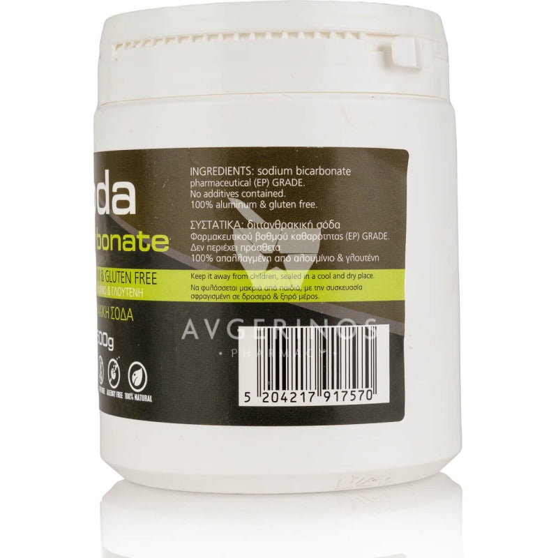 Διτανθρακική Σόδα Χωρίς Γλουτένη από την Όλα Bio στο eshop του Avgerinos Pharmacy