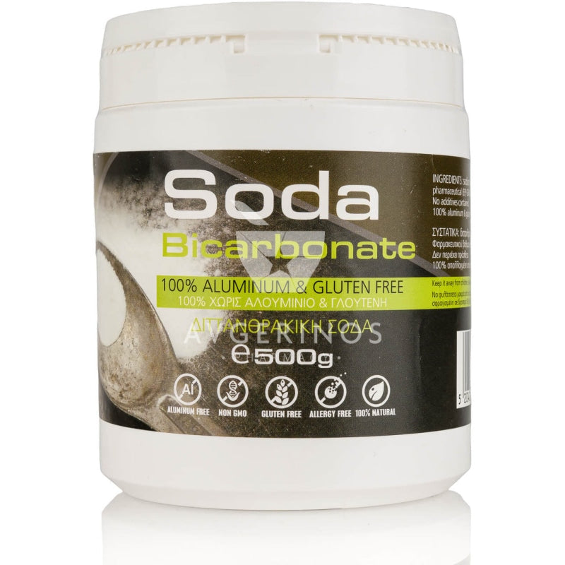 Διτανθρακική Σόδα Χωρίς Γλουτένη από την Όλα Bio στο eshop του Avgerinos Pharmacy